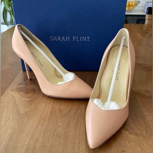 Brand New never worn Sarah Flint Perfect Pump 100, Blush Nude Napa, 38